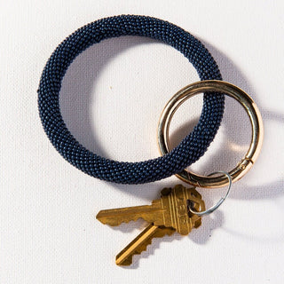 Seed Bead Key Ring - Solid Collection - Bray and Em Boutique