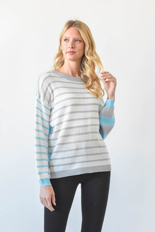 Sew In Love: Mix Stripe Top - Bray and Em Boutique