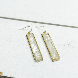 Shell Bar Earrings - Bray and Em Boutique