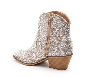 Shine Bright Rhinestones Bootie - Bray and Em Boutique