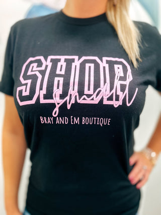 Shop Small Graphic Tee - Bray and Em Boutique