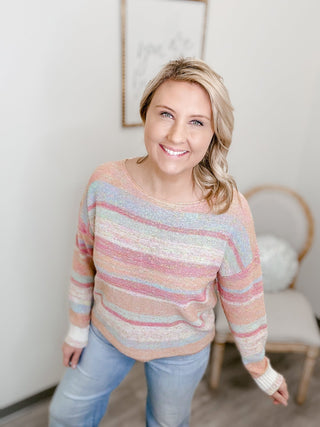 Shore Stripes Sweater - Bray and Em Boutique