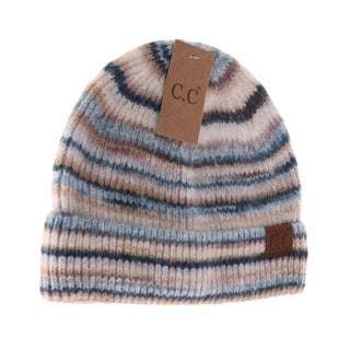 Small Stripe Beanie - Bray and Em Boutique