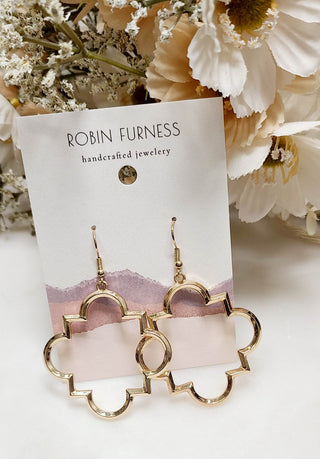 Smooth Square Octagon Earrings - Bray and Em Boutique