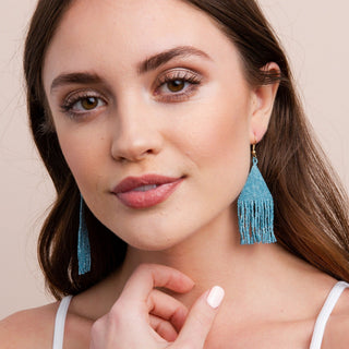Solid Luxe Fringe Earrings - Bray and Em Boutique