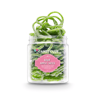 Candy Club Sour Apple Laces