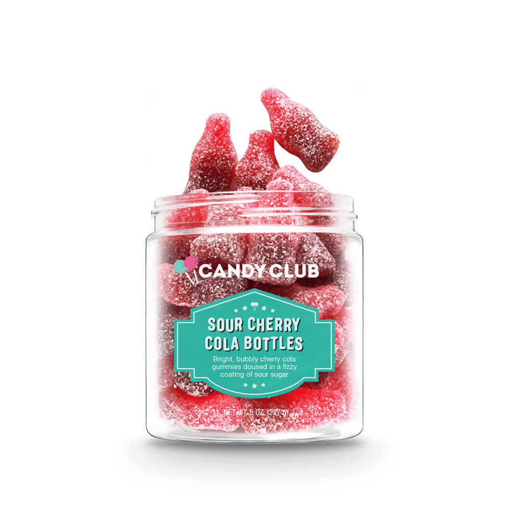 Candy Club Sour Cherry Cola Bottles