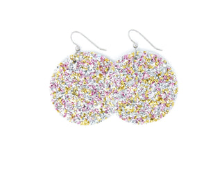 Sparkle Round Earrings - Bray and Em Boutique