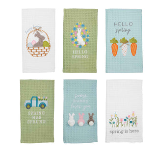 Spring Waffle Towel