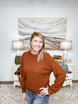 Start A Conversation Sweater - Bray and Em Boutique