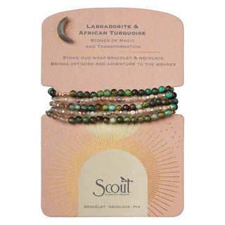Stone Duo Wrap Bracelet - Bray and Em Boutique