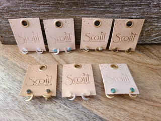 Stone Moon Phase Ear Jacket - Bray and Em Boutique