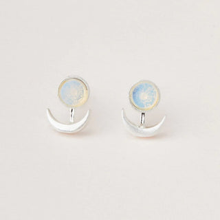 Stone Moon Phase Ear Jacket - Bray and Em Boutique