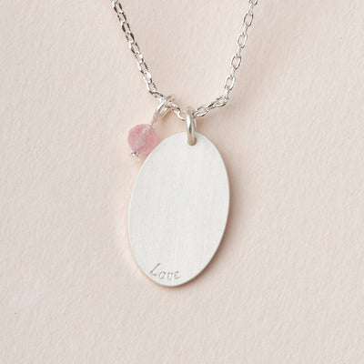Stone Intention Charm Necklace