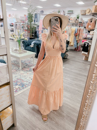 Sunkissed Stripes Maxi Dress - Bray and Em Boutique