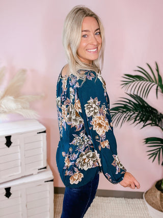 Sweep Me Away Floral Top - Bray and Em Boutique