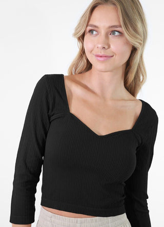 Sweetheart Crop Top - Bray and Em Boutique