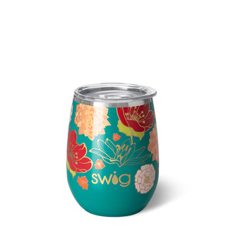 SWIG Fire Poppy Stemless Wine Cup (14oz)