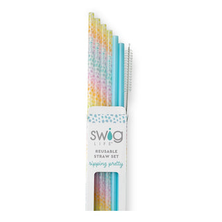 SWIG Wild Child Reusable Straws (Tall) - Bray and Em Boutique