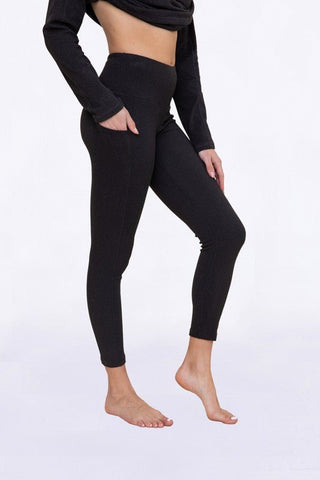 Tapered Band Essential Leggings - Bray and Em Boutique