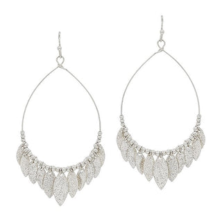 Teardrop Daydreamer Hoop Earrings - Bray and Em Boutique