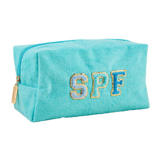 Terrycloth Zipper Pouch - Bray and Em Boutique
