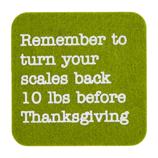 Thanksgiving Felt Coaster - Bray and Em Boutique