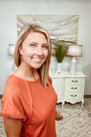 The Fray Top - Bray and Em Boutique