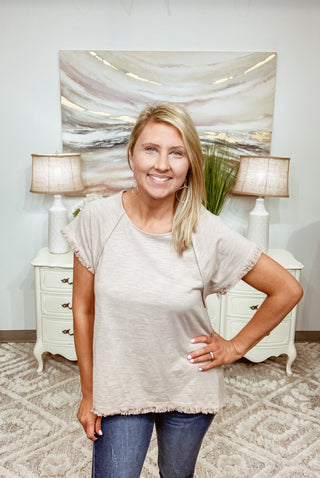 The Fray Top - Bray and Em Boutique