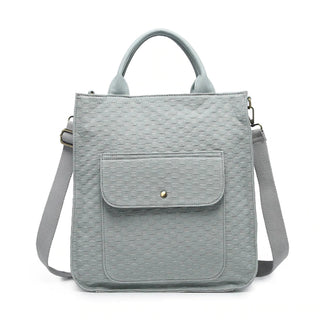 The Hannah Checkered Satchel - Bray and Em Boutique
