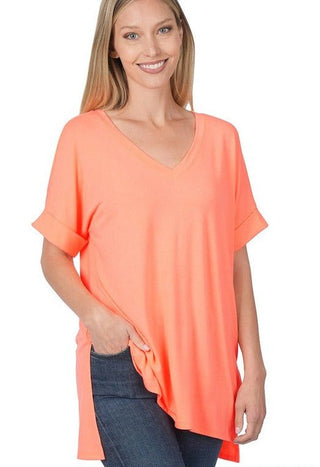 The High - Low Hem Top - Neons - Bray and Em Boutique