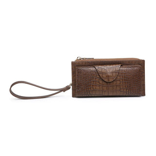 The Kyla RFID Wallet - Croc - Bray and Em Boutique