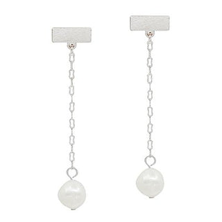 The Pearl Drop Earrings - Bray and Em Boutique