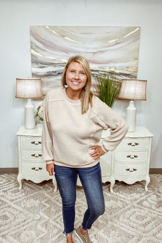 The Teddy Crewneck - Bray and Em Boutique