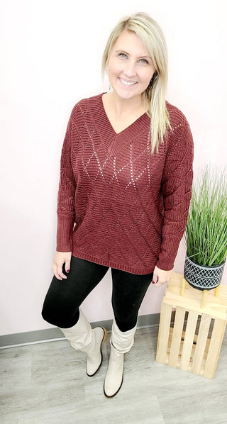 Thinking About Tomorrow Sweater - Bray and Em Boutique