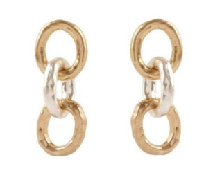 Triple Drop Chain Earrings - Bray and Em Boutique