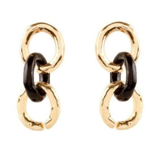 Triple Drop Chain Earrings - Bray and Em Boutique