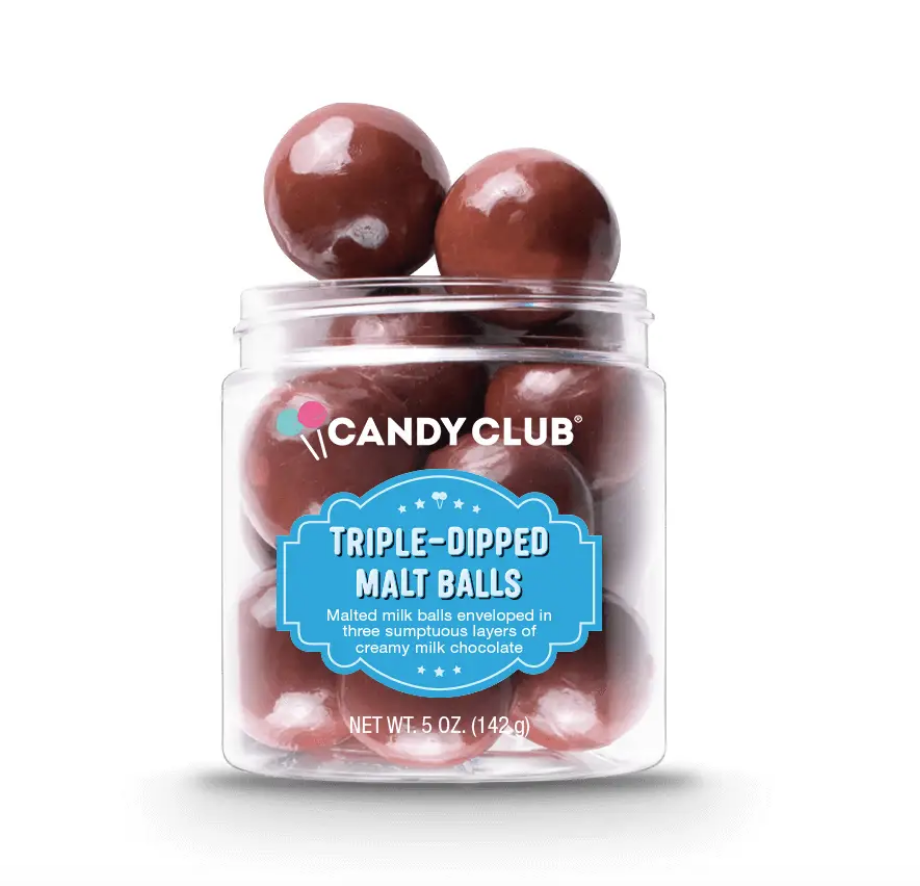 Candy Club Triple Chocolate Malt Balls