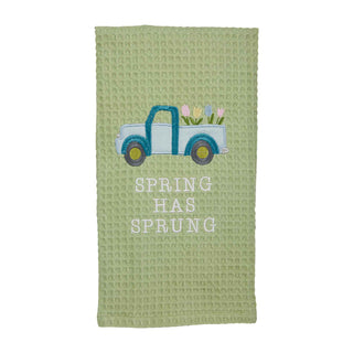 Spring Waffle Towel