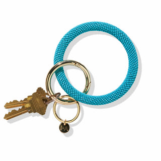 Seed Bead Key Ring - Solid Collection