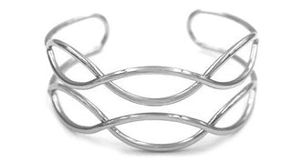 Twisted Layered Cuff Bracelet - Bray and Em Boutique