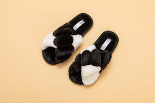 Two - Tone Slippers - Bray and Em Boutique