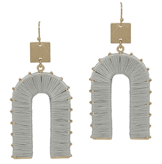 U Drop Earrings - Bray and Em Boutique