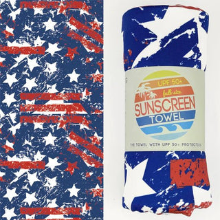 UPF 50+ Sunscreen Towel Full Size - Bray and Em Boutique