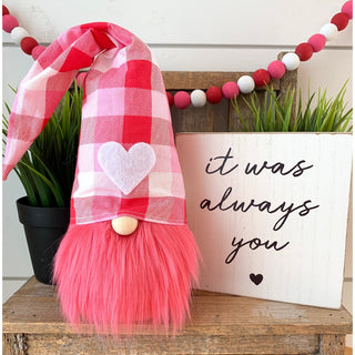 Valentines Gnome - Bray and Em Boutique