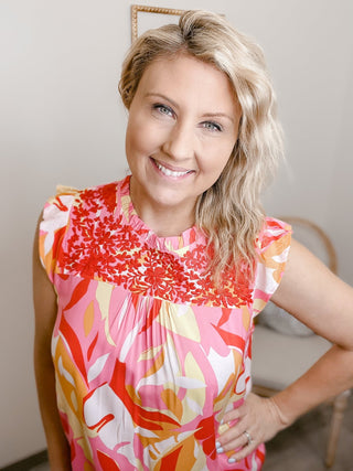 Vivid Passion Top - Bray and Em Boutique