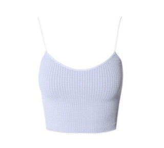Waffle Crop Cami - Bray and Em Boutique