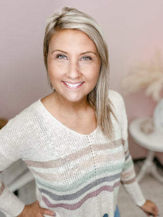 Walk On By Sweater - Bray and Em Boutique