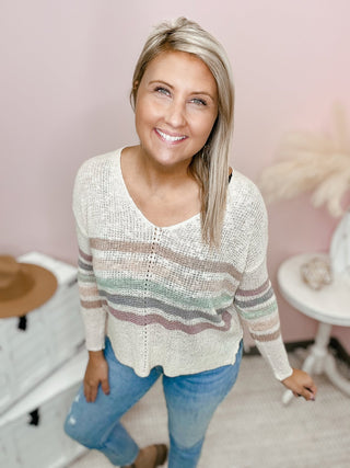 Walk On By Sweater - Bray and Em Boutique