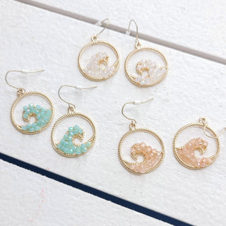 Wave Earrings - Bray and Em Boutique